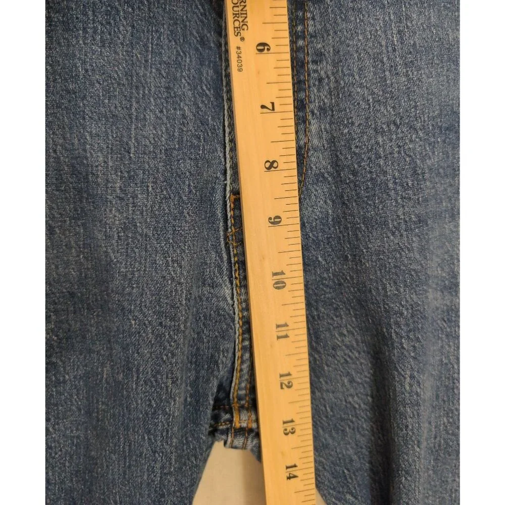 Levis 505 Jeans Mens 38 x 32 Measure 38 x‎ 28.5 Blue Straight Leg Regular Fit